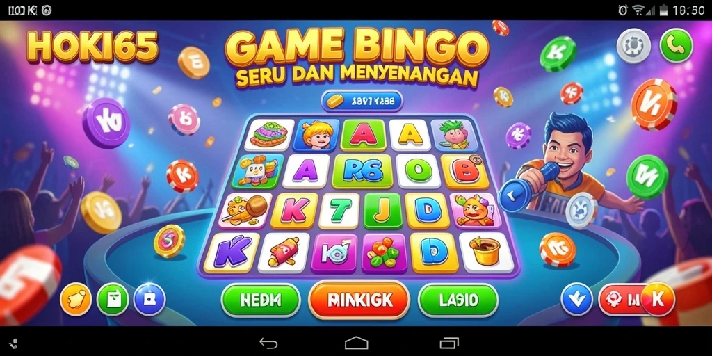 Tangkapan layar gameplay HOKI65 yang memukau dengan suasana Bingo.