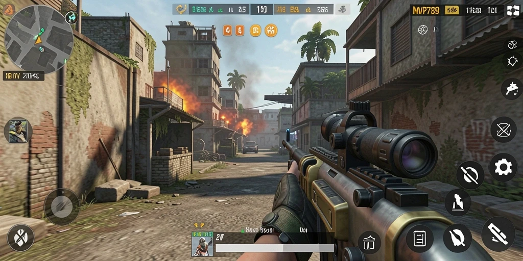 Screenshot gameplay MVP789 yang menunjukkan aksi menegangkan dan strategi pemain.