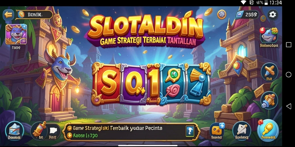 Screenshot utama SLOTALADIN menampilkan gameplay yang seru dan menantang.
