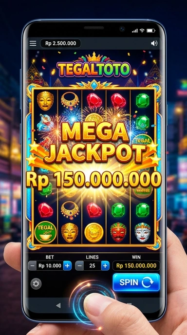 Proses unduh aplikasi yang mudah di tegaltoto.